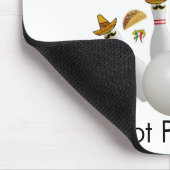 Hot Paprikaschoten Bowling Balls Maus Pad! Mousepa Mousepad (Ecke)