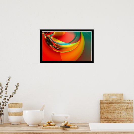 Hot Pepper Appetizer. Poster (Küche)