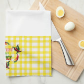 Hot Pepper cute sassy  Geschirrtuch (Viertel Falte)