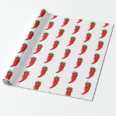Hot Pepper Diva Muster Zeichnend Geschenkpapier (Ungerollt)