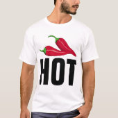 HOT PEPPER Funny Men's T - Shirt (Vorderseite)