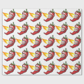 Hot Pepper Geschenkpapier (Flach)