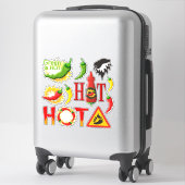 Hot Pepper Icon Set Stickers Aufkleber (Koffer)