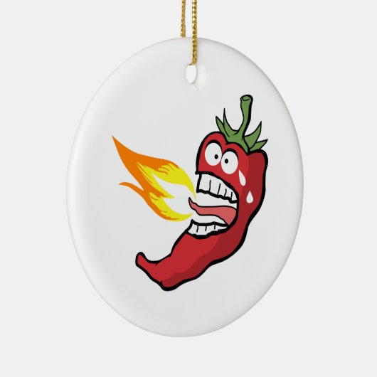 Hot Pepper Keramik Ornament (Rechts)