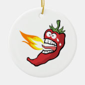 Hot Pepper Keramik Ornament (Vorne)