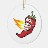 Hot Pepper Keramik Ornament (Links)