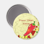 Hot-Pepper-Magnete Magnet (Vorderseite/Rückseite)