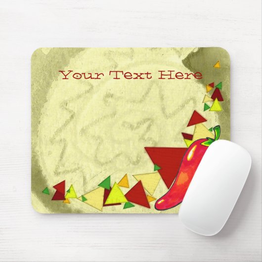 Hot Pepper Mousepad (Mit Mouse)