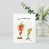 Hot Pepper Postkarte (Stehend Vorderseite)