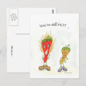 Hot Pepper Postkarte (Vorne/Hinten)