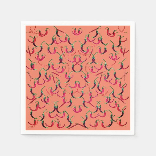 Hot Pepper Serviette (Vorderseite)