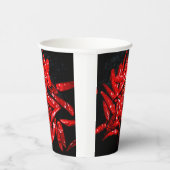 Hot Pepper - Standopapier Pappbecher (Rechts)