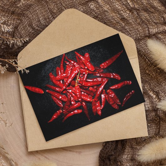 Hot Pepper - Stillleben Karte