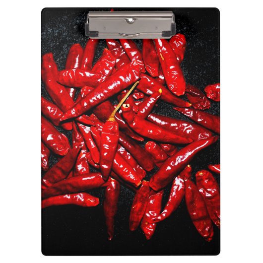 Hot Pepper - Stillleben Klemmbrett (Vorderseite)