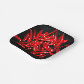 Hot Pepper - Stillleben Pappteller (Gewinkelt)
