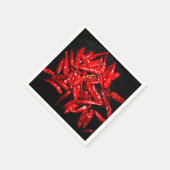 Hot Pepper - Stillleben Serviette (Ecke)