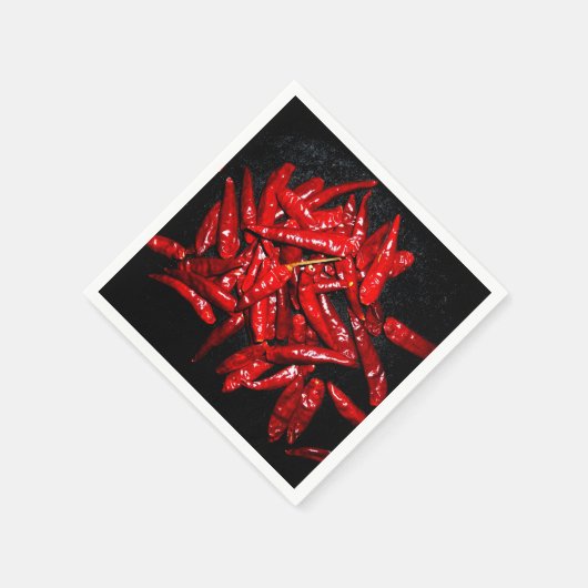 Hot Pepper - Stillleben Serviette (Ecke)