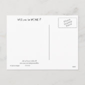 Hot Pepper Valentine Feiertagspostkarte (Rückseite)