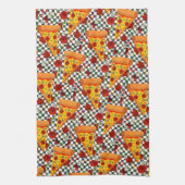 Hot Pepperoni Geschirrtuch (Vertikal)