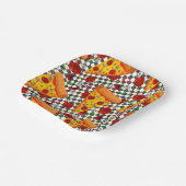 Hot Pepperoni     Pappteller (Gewinkelt)