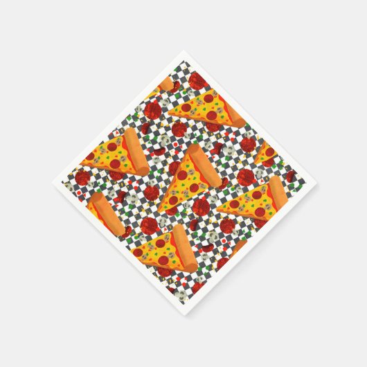 Hot Pepperoni Serviette (Ecke)