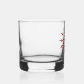 Hot Peppers Mandala Whiskyglas (Rechts)