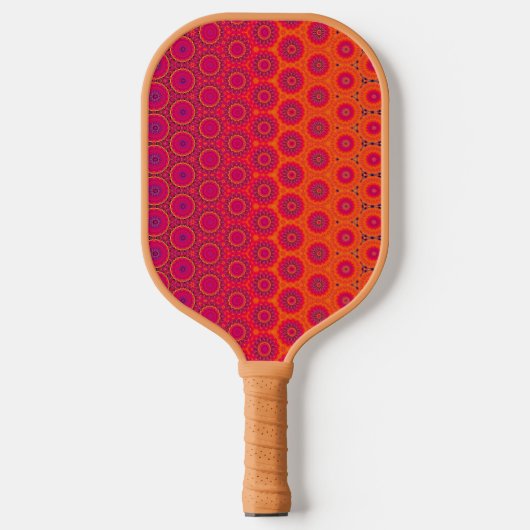 Hot Pickle Ball Paddel. Spaß, helles Design. Pickleball Schläger (Vorderseite)