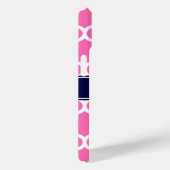 Hot Pink2 Welch marokkanische #5 Navy Blue Name Mo Case-Mate iPhone Hülle (Rückseite / Rechts)