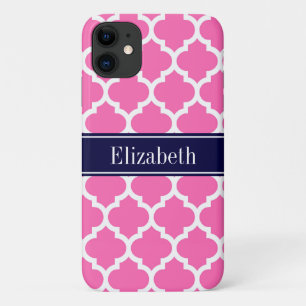 Hot Pink2 Welch marokkanische #5 Navy Blue Name Mo Case-Mate iPhone Hülle