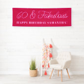 Hot Pink 60 und fabulous Banner (Insitu)