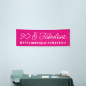 Hot Pink 90 und fabulous Banner (Messeveranstaltung)