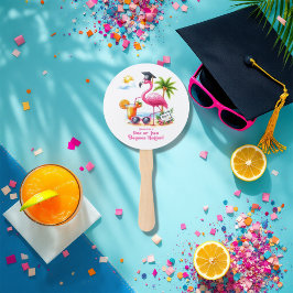 Hot-Pink-Abschluss "Ein oder zwei Grad Hotter" Fächer