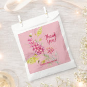 Hot Pink And Bumble Bee A Sweet Little Bee Geschenktütchen (Ausgeschnitten)