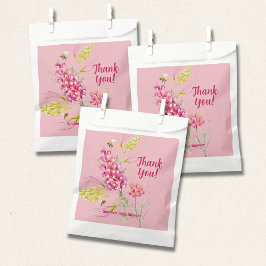 Hot Pink And Bumble Bee A Sweet Little Bee Geschenktütchen