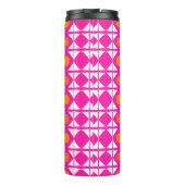 Hot pink and orange tumbler thermosbecher (Rückseite)