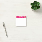 Hot Pink Art Whitepaper Post-it Klebezettel (Büro)