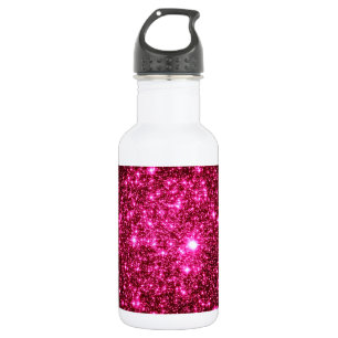 Hot Pink Astral Glitzer Trinkflasche