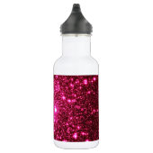 Hot Pink Astral Glitzer Trinkflasche (Rechts)