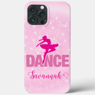 Hot Pink Ballerina Tanz Personalisiert Case-Mate iPhone Hülle