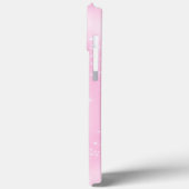 Hot Pink Ballerina Tanz Personalisiert Case-Mate iPhone Hülle (Rückseite / Links)