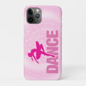 Hot Pink Ballerina Tanz Sparkasse Case-Mate iPhone Hülle (Rückseite)