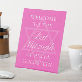 Hot Pink Bat Mitzvah Party Star von David Sockelschild (In SItu)