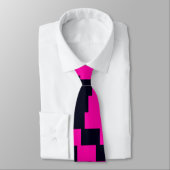 Hot Pink & Black Mens Awful Ugly Krawatte CricketD (Gebunden)