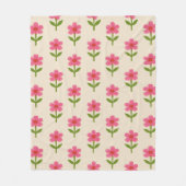 Hot Pink Blanket Fleecedecke (Vorderseite)