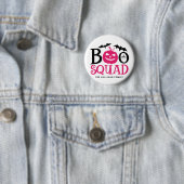 Hot Pink Boo Squad Spooky Letty Halloween Button (Beispiel)