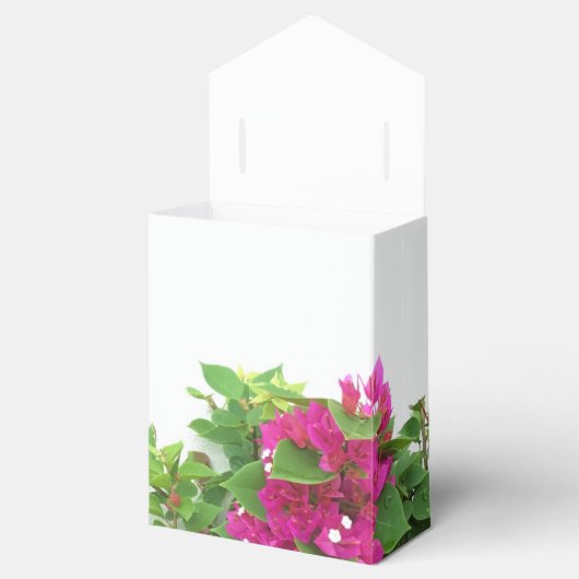 Hot Pink Bougainvillea Geschenkschachtel (Geöffnet)
