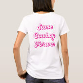 Hot Pink Brides Last Rodeo Junggeselinnen-Abschied T-Shirt (Rückseite)
