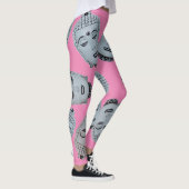 Hot Pink Buddha Leggings (Rechts)