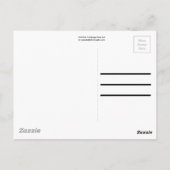 Hot Pink Cabbage Rose Kunst, Kultur Postkarte (Rückseite)