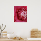 Hot Pink Camellia Poster (Küche)